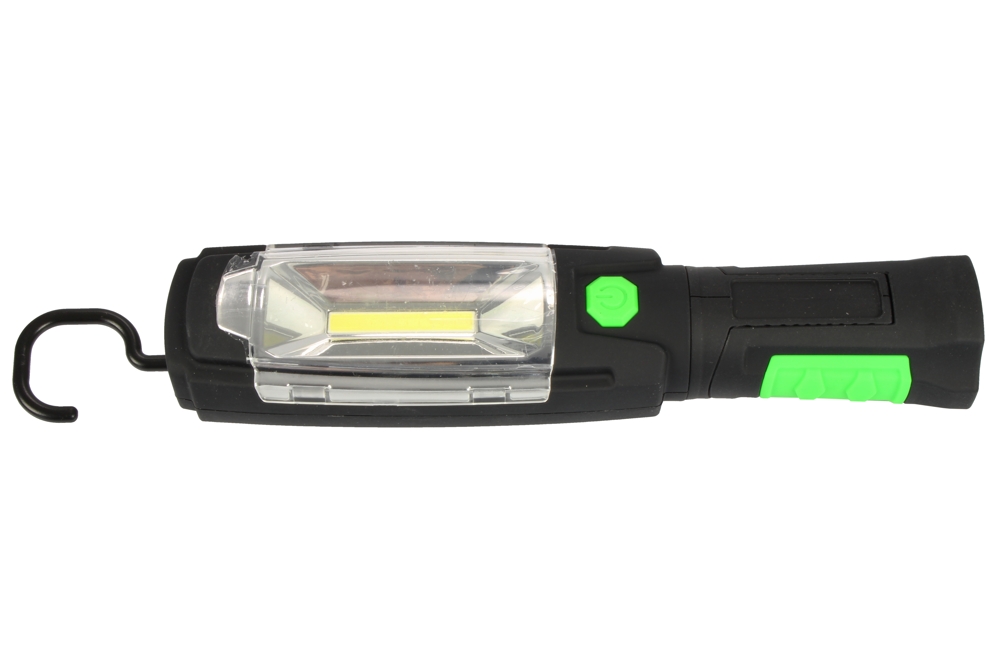 lampa montážní LED kloubová s magnetem, akumulátorová, 1 COB + 6 LED - VÝPRODEJ - Hlavní obrázek