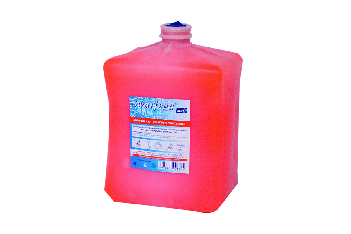 pasta mycí na ruce DEB - Swerfega Red 4 x 4,0 l - Hlavní obrázek