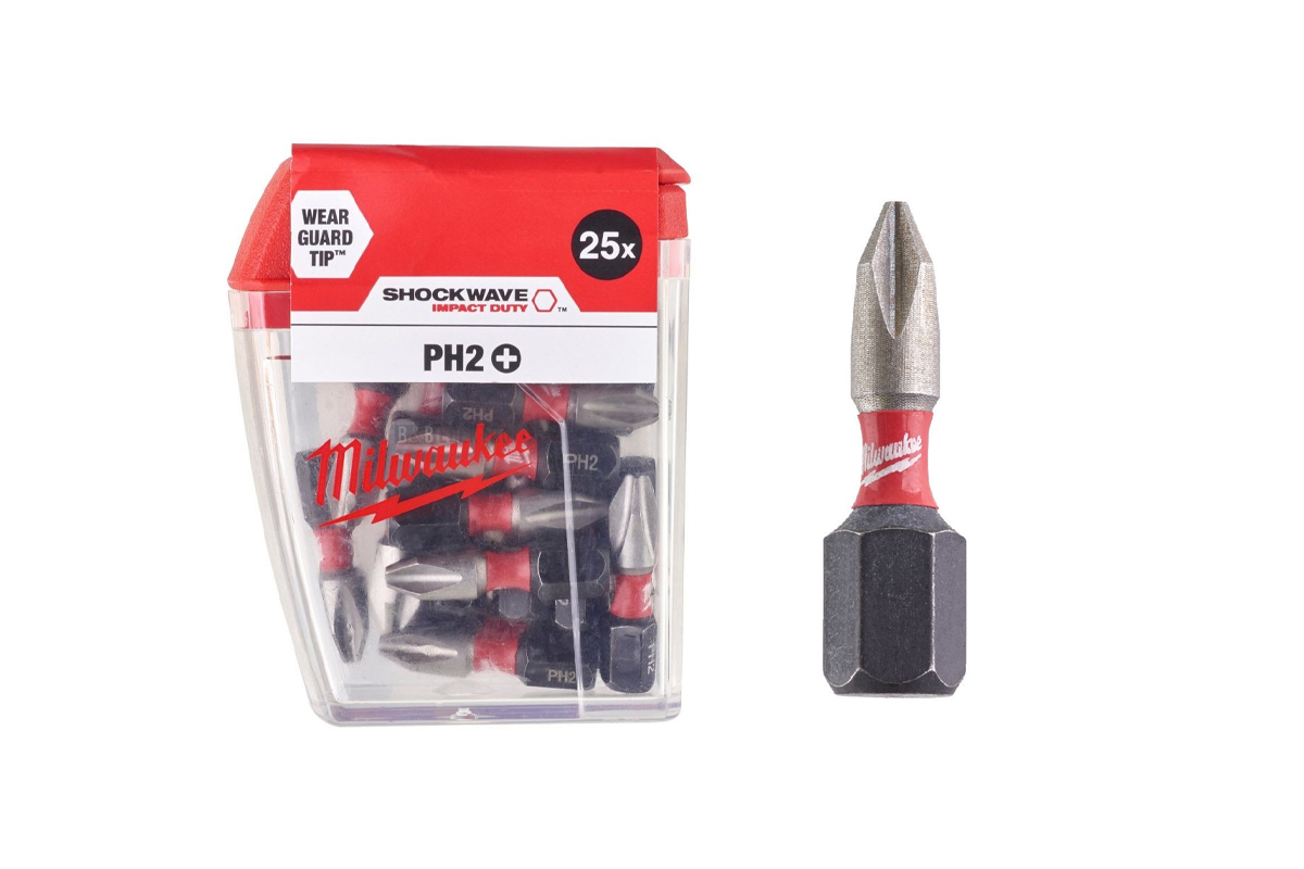 Šroubovací bity ShW PH2 25mm - 25ks - Hlavní obrázek