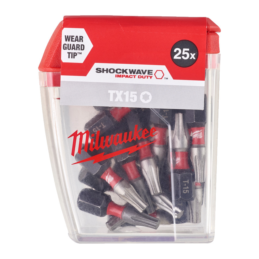 Šroubovací bity ShW TX15 25mm-25ks - Hlavní obrázek