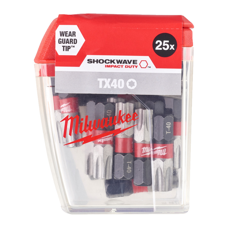 Šroubovací bity ShW TX40 25mm-25ks - Hlavní obrázek