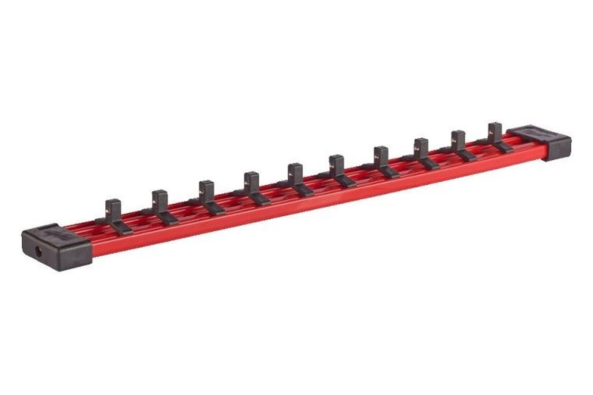 kolejnice plastová pro 1/4" hlavice, 10 klipů - Hlavní obrázek