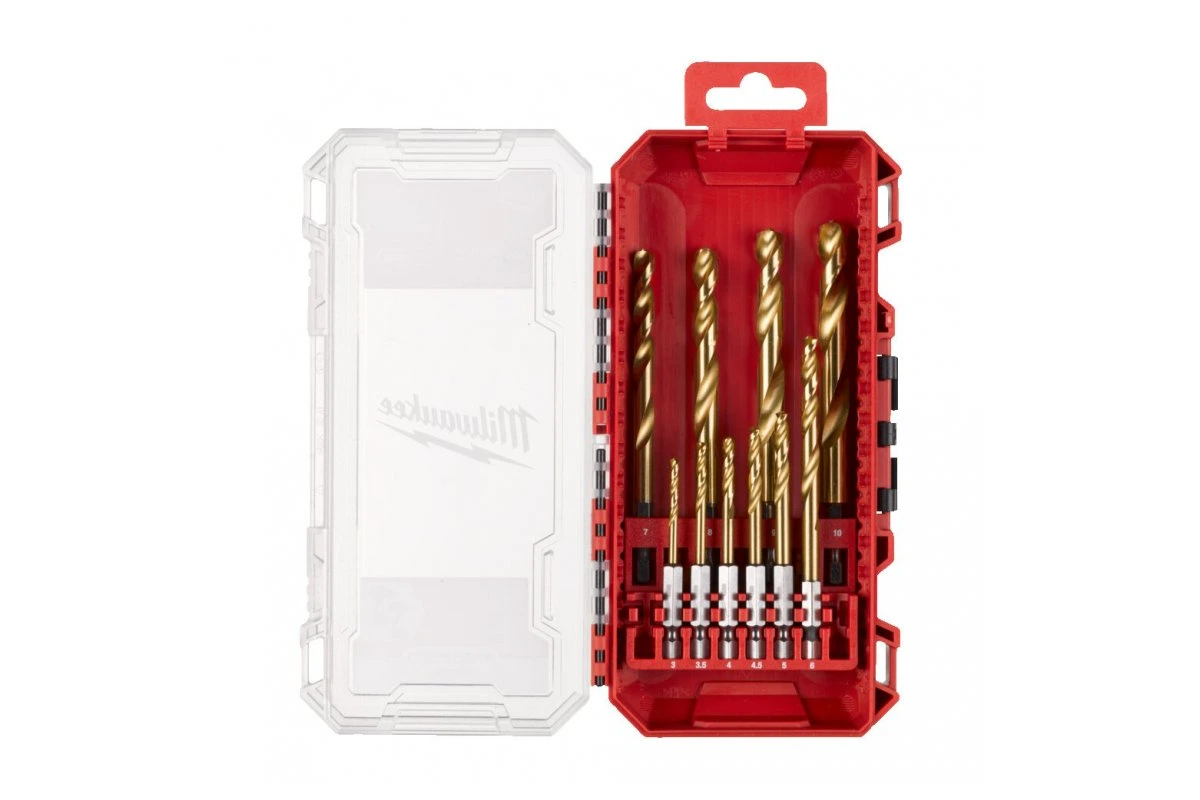Vrtáky do kovu M Drill Swave, HSS-G TiN, 10ks set - Hlavní obrázek