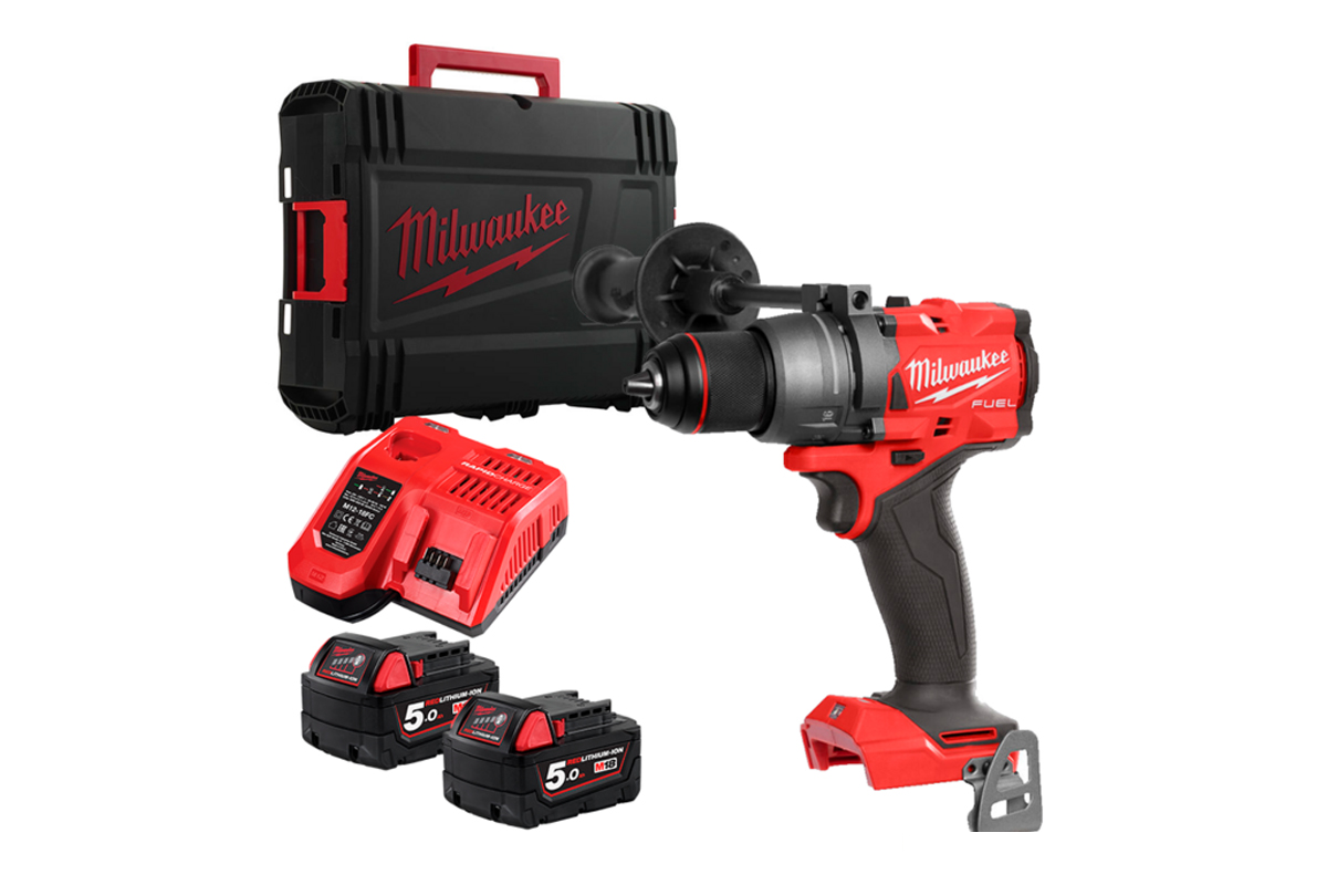 M18 aku vrtací šroubovák Milwaukee M18 FDD3-502X - Hlavní obrázek