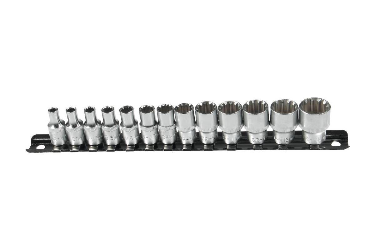hlavice nástrčné 1/4", VarioPlus 4 - 14 mm, sada 13 dílů - Hlavní obrázek