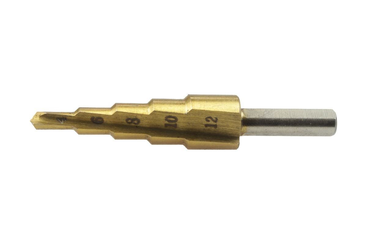 vrták stupňovitý HSS-TiN, průměr 4,0 - 12,0 mm - Hlavní obrázek