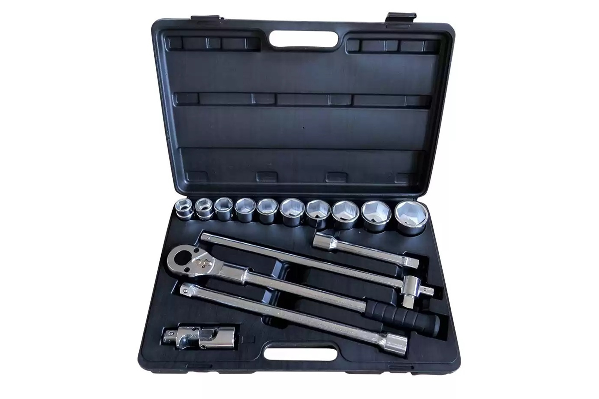 gola sada 3/4",  6ti hran 22 - 50 mm, 15 dílů - Hlavní obrázek