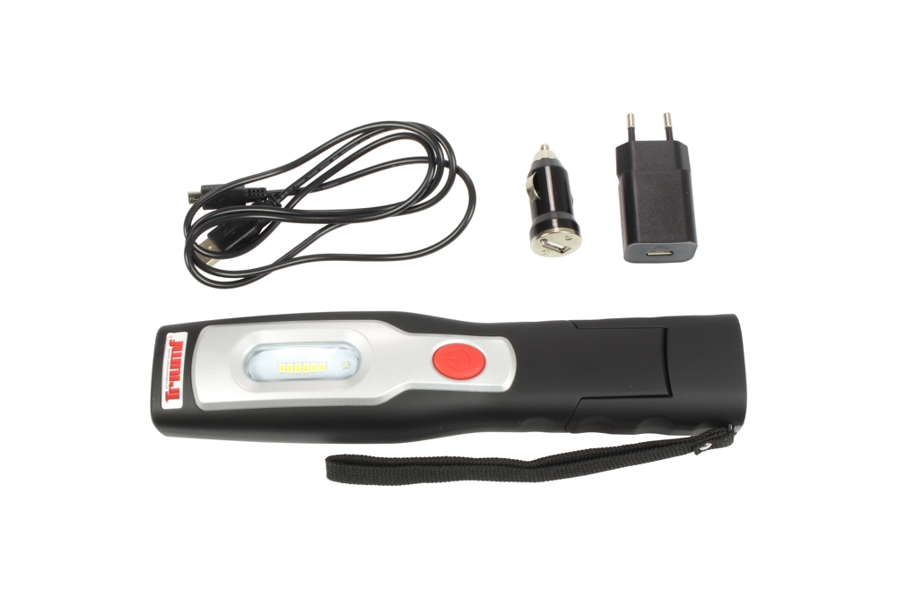 lampa montážní LED kloubová s magnetem, akumulátorová, 6 SMD LED + 1 High power LED - Hlavní obrázek