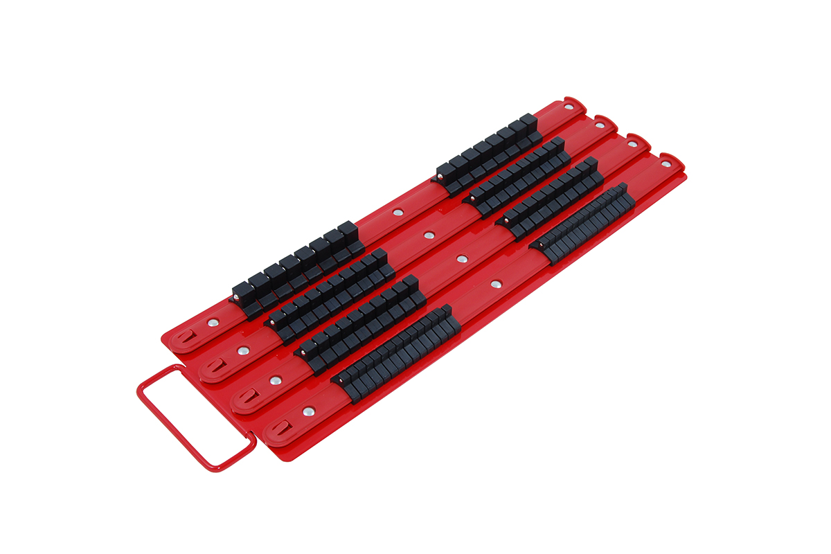 držák s plastovými kolejnicemi pro 1/4" - 3/8" -1/2" hlavice - Hlavní obrázek