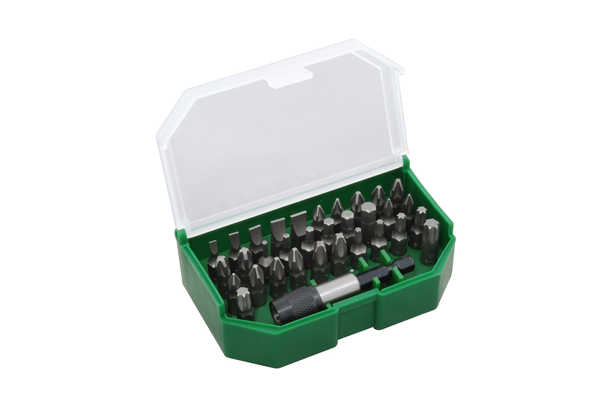 bity 1/4", PL - PH - PZ - Inbus - Torx, S2, sada 33 dílů - Hlavní obrázek