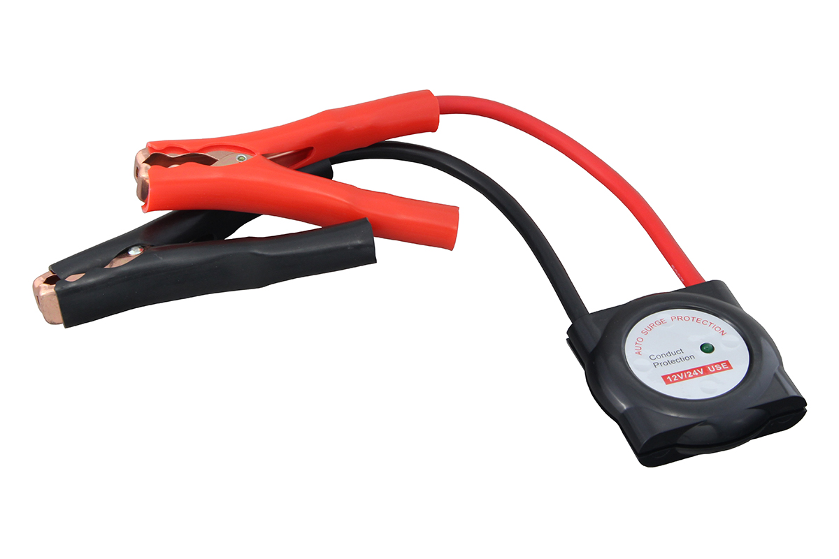ochrana přepěťová autobaterií 12 / 24 V, při sváření, pracovní napětí 12 - 36,8 V, délka 250 mm - Hlavní obrázek