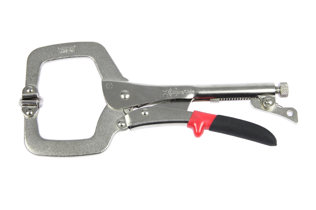 kleště upínací "grip", délka 330 mm, bodové "C" čelisti, výkyvné, rychlostavitelné - Hlavní obrázek