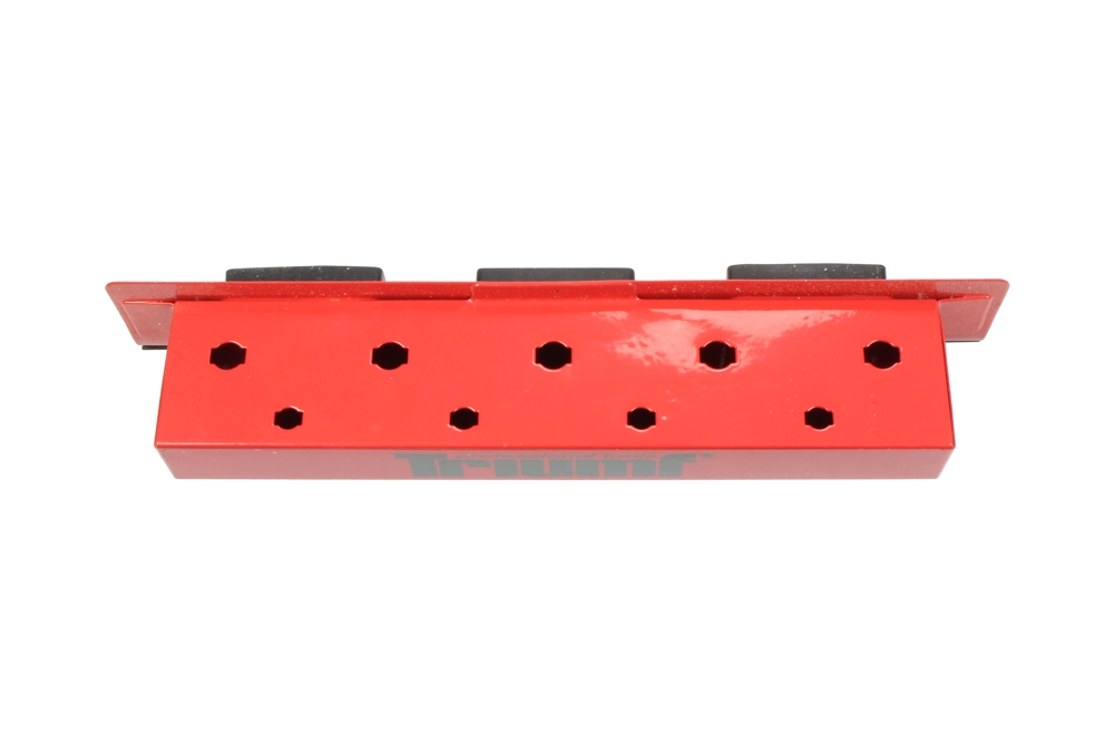 držák pro 9 ks šroubováků, magnetický, 280 x 65 x 55 mm, vhodný pro montážní vozíky - Hlavní obrázek