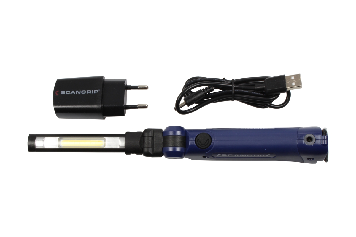 lampa montážní MINI SLIM, COB LED,  kloubová s magnetem, akumulátorová - Hlavní obrázek