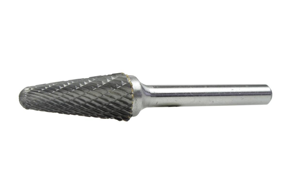 fréza stopková kuželová s půlkulatou špičkou 6 x 16 mm, tvrdokovová 0616/6/60 - Hlavní obrázek