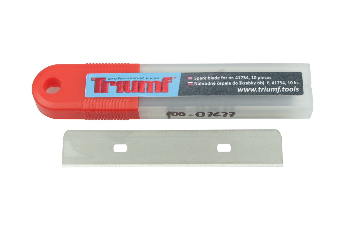 čepel 0,35/18 mm, šířka 100 mm, pro škrabku 100-07675 a 100-07676, 10 ks - Hlavní obrázek