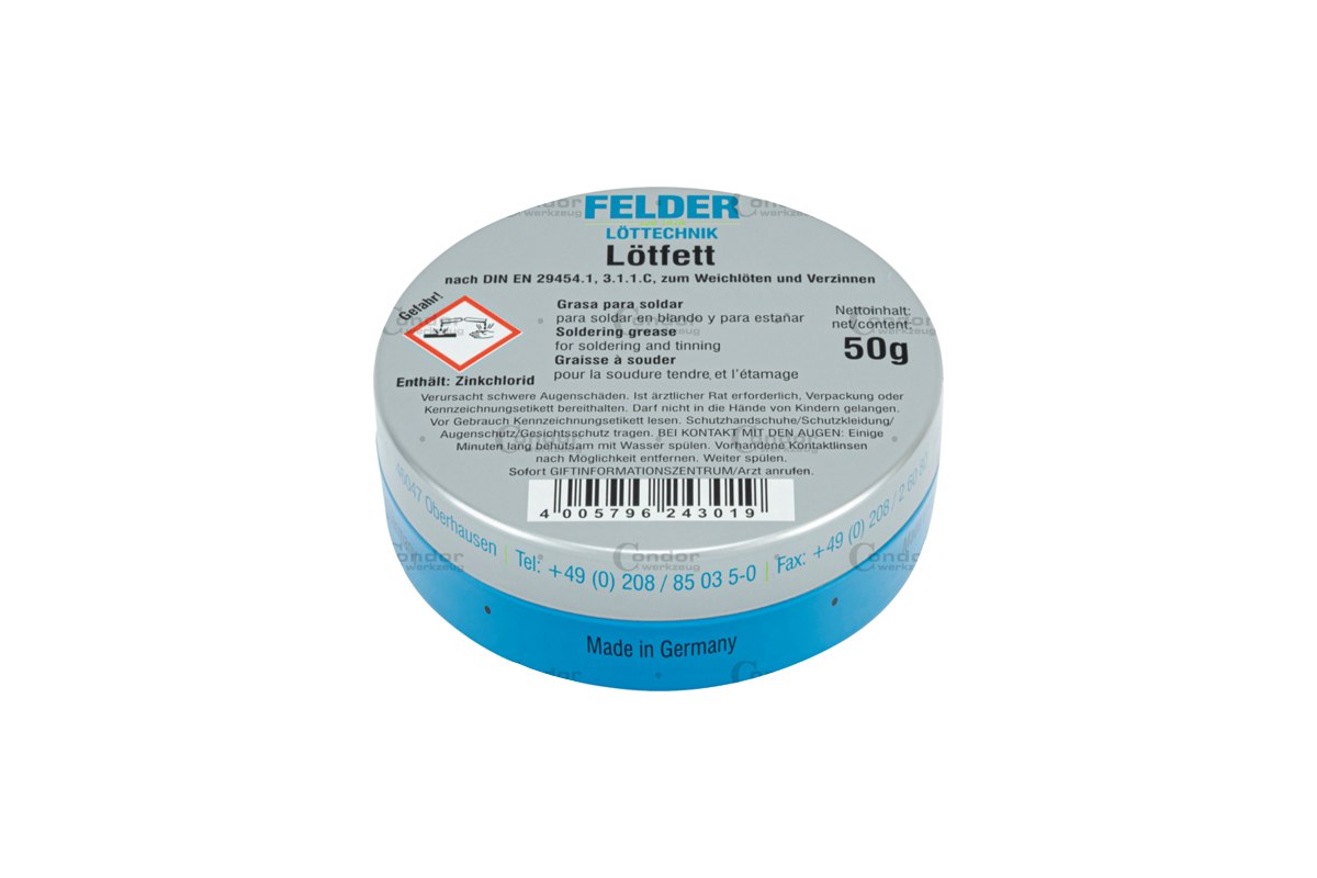 pájecí tuk FELDER, 50 g - Hlavní obrázek