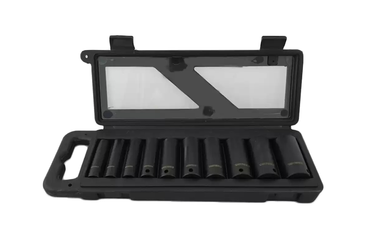 hlavice nástrčné 3/8", 6ti hran 10 - 24 mm, tvrzené, sada 10 dílů - Hlavní obrázek