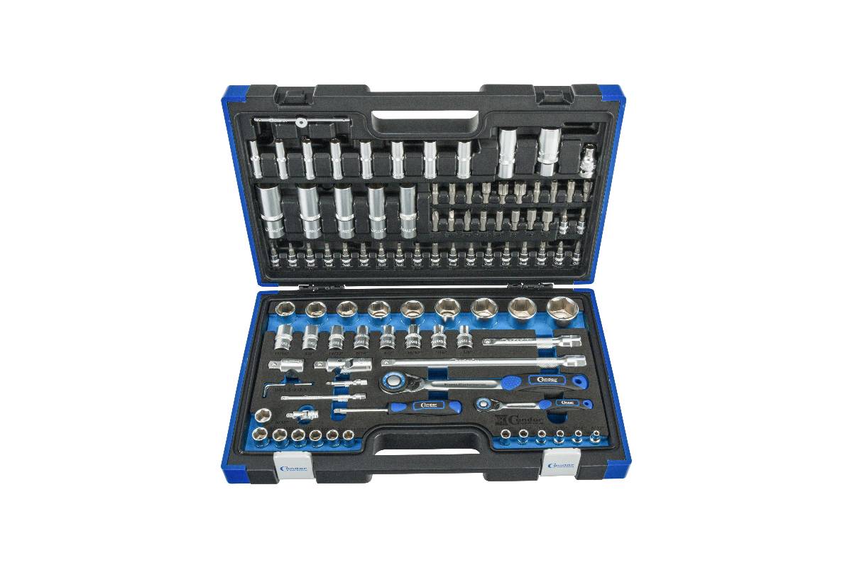 gola sada 1/4" - 1/2", 6ti hran 5/32" - 1.1/4", Xcess Performance, 98 dílů - Hlavní obrázek