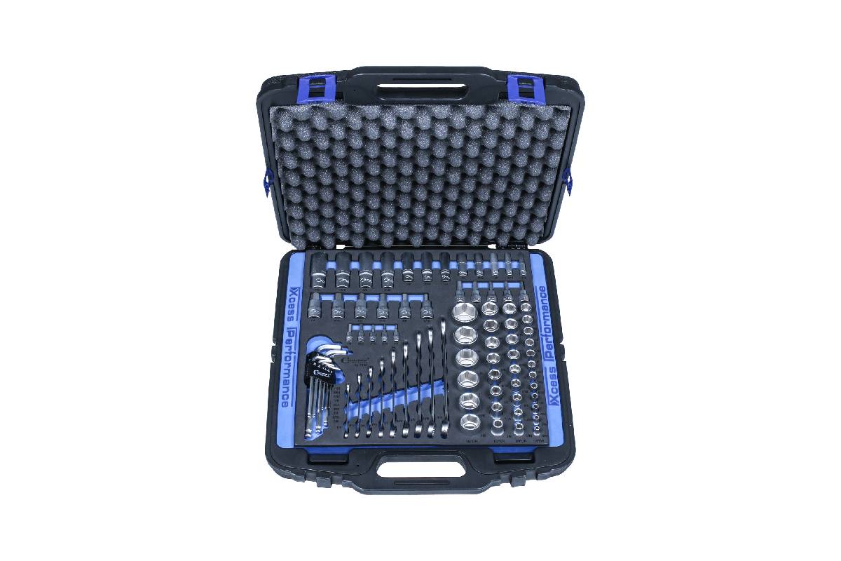 hlavice nástrčné 1/4" - 3/8" - 1/2", 6ti hran 5/32" - 1.1/4", klíče 1/4" - 3/4", sada 81 dílů - Hlavní obrázek
