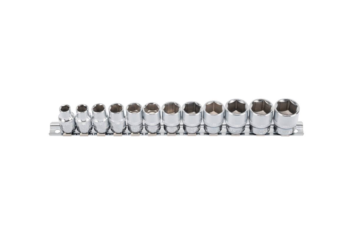 hlavice nástrčné 3/8", 6ti hran 8 - 19 mm, Xcess Performance, sada 12 dílů - Hlavní obrázek