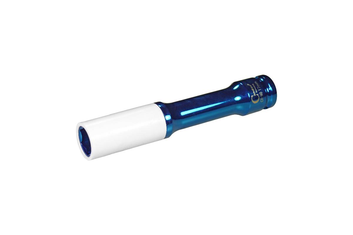 hlavice nástrčná 1/2", na hliníková kola, 6ti hran 21 mm, délka 150 mm - VÝPRODEJ - Hlavní obrázek