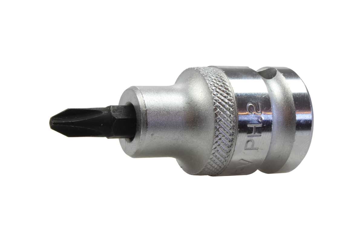 hlavice zástrčná 1/2", křížová PH2 x 55 mm, S2, maximální zatížení 50 Nm - Hlavní obrázek