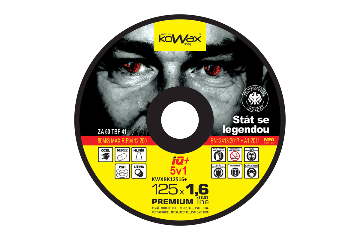 kotouč řezný KOWAX IQ 5v1 - VÝPRODEJ - Hlavní obrázek