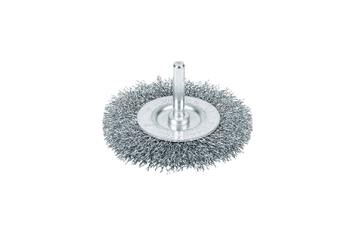 kotouč drátěný plochý, průměr 100 mm, dřík 6 mm - Hlavní obrázek