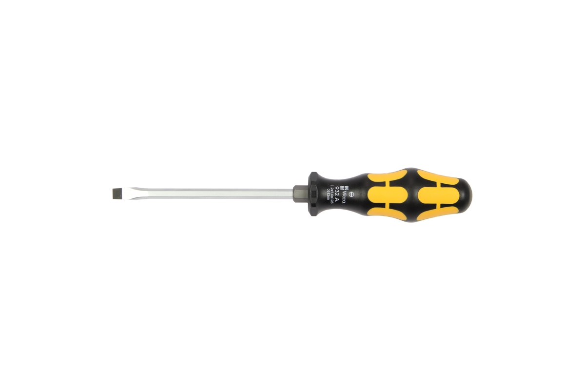 šroubovák plochý PL5,5 x 100 mm, 6ti hranný dřík, úderový, Kraftform Plus, 932A - Hlavní obrázek