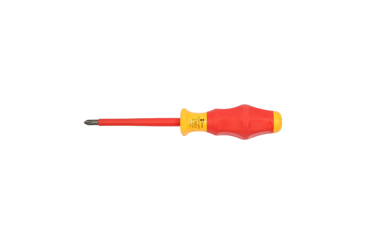šroubovák křížový PH0 x 80 mm, VDE do 1000 V, Kraftform Comfort, 1162 i - VÝPRODEJ - Hlavní obrázek