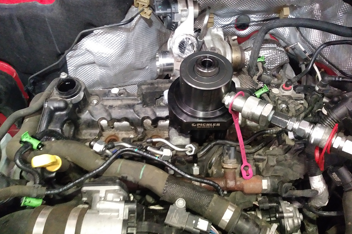 hydraulická sada na vytahování vstřiků vozů Ford s 2,0 l motory TDCI, s hydraulickou pístnicí 12 t - doprovodný obrázek 2