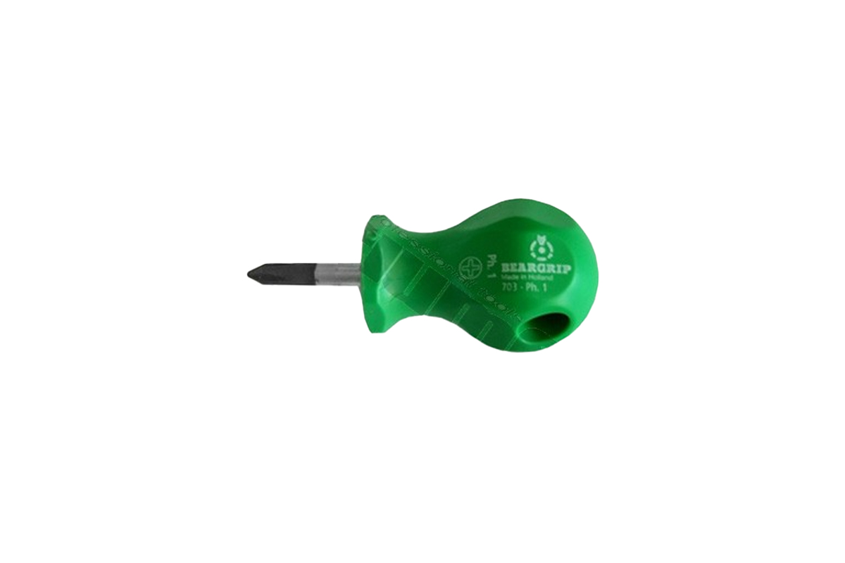 šroubovák mini křížový PH, jednokomponentní rukojeť, Beargrip 703 - Hlavní obrázek