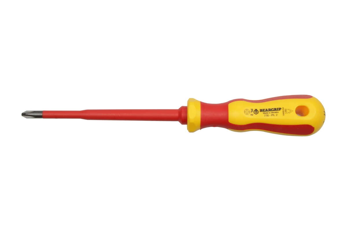 šroubovák křížový PH1 x 100 mm, zúžený, VDE do 1000 V, 776-SLIM - Hlavní obrázek
