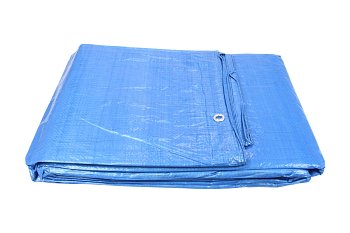 Plachta 3 x 5 m, 80g/m , impregnovaná s oky - produktové foto
