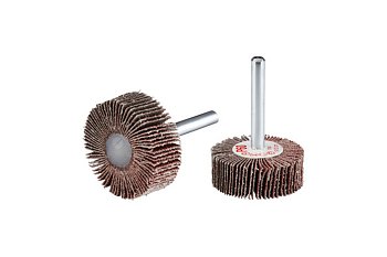 Kotouč brusný lamelový (vějířovitý) TOP Line 40 x 15 mm, dřík 6 mm, zrnitost 60 - produktové foto