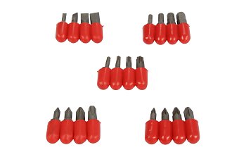 Bity 1/4", PL - PH - PZ - Inbus - Torx, sada 20 dílů, maximální zatížení 25 Nm - produktové foto