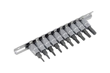 Hlavice zástrčné 1/4", Torx T7 - T40, sada 10 dílů - produktové foto