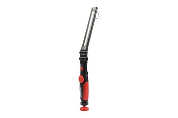Lampa montážní SLIM, COB LED + 1 LED High power, kloubová, skládací s magnetem, akumulátorová - produktové foto
