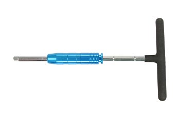 Klíč pro 1/4" hlavice, T-rukojeť, délka 310 mm, kluzná rukojeť - produktové foto