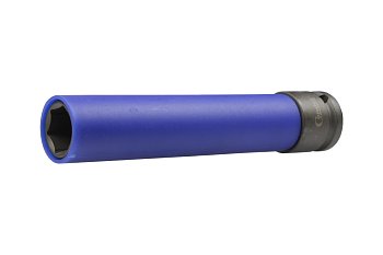 Hlavice nástrčná 1/2", 6ti hran 17 mm, extra dlouhá, délka 150 mm, tvrzená, na Alu kola - produktové foto