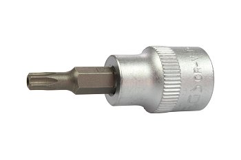 Hlavice zástrčná 3/8", Torx T27, vrtaná, S2, maximální zatížení 25 Nm - produktové foto