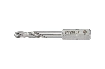 Vrták spirálový broušený HSS s 6ti hranným dříkem 1/4", průměr 5,5 mm, délka 50 mm - produktové foto