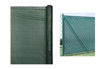 Tkanina stínící na plot "Populár", sířka 1,5 m, délka 10 m, stínění 85 %, 150 g/m2 - produktové foto